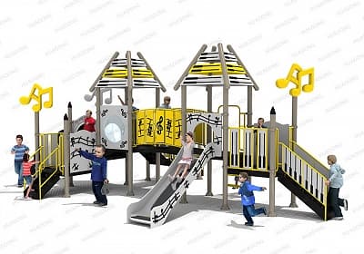 环保PE板 HD-LPE013-儿童滑梯