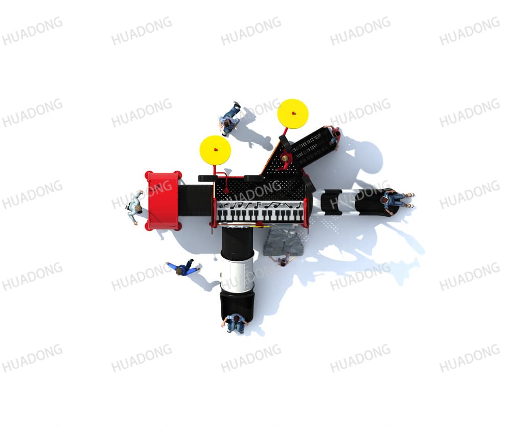 演奏家音乐汇户外滑梯	HD-HYY023