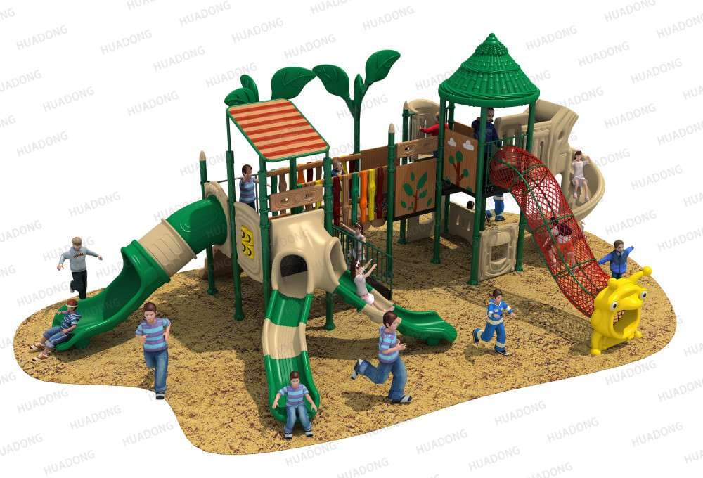 森林乐园 HD-HSL009-儿童滑梯、滑梯组合